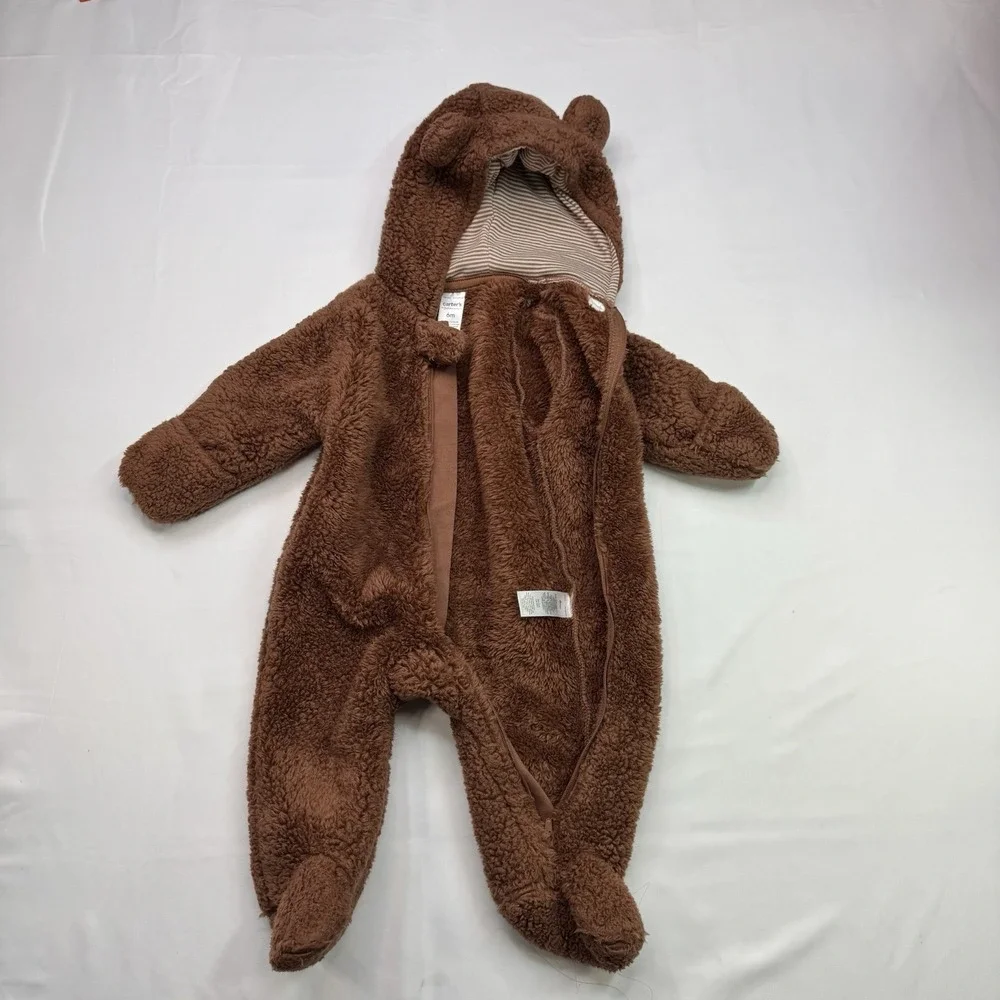 Carter's Just One You® Baby Bear Jumper Size 6M Months Old Brown Made Cambodia‎